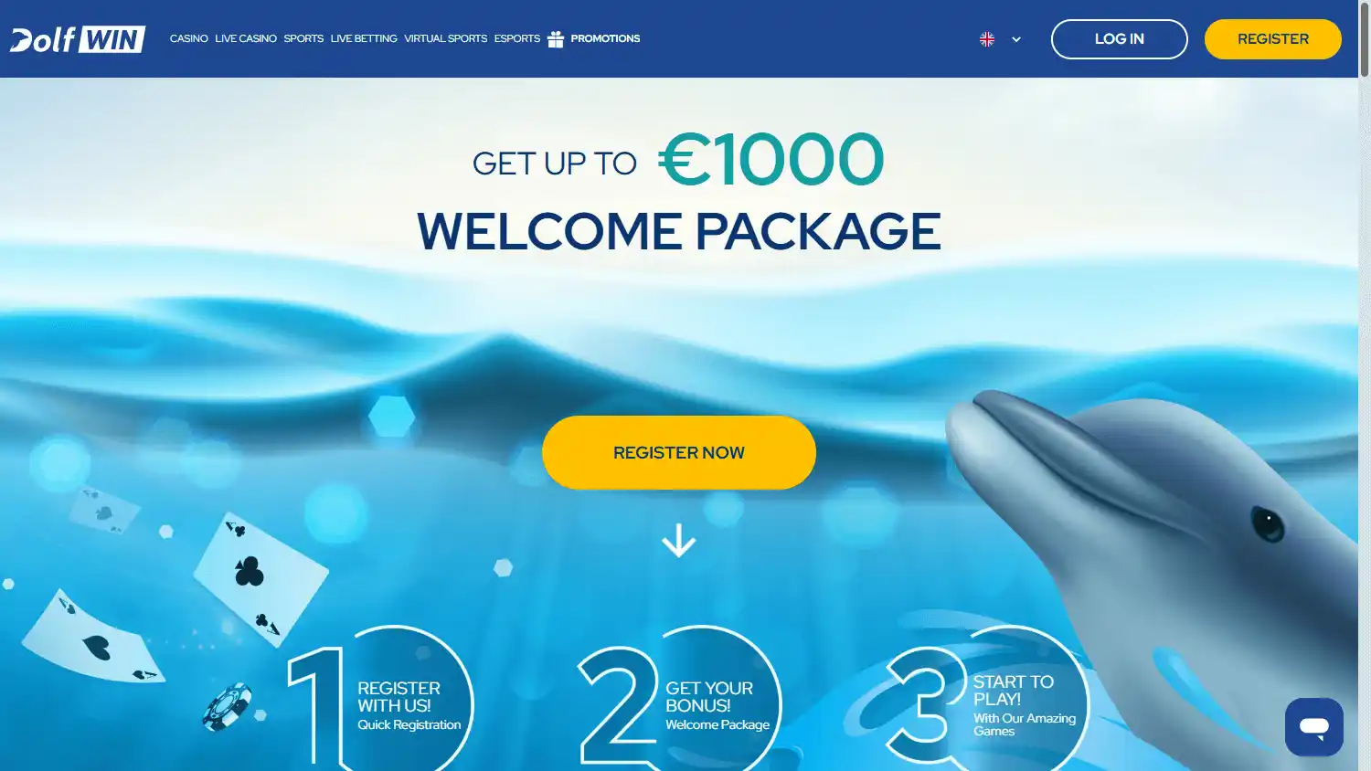 Dolfwin Casino screenshot 1