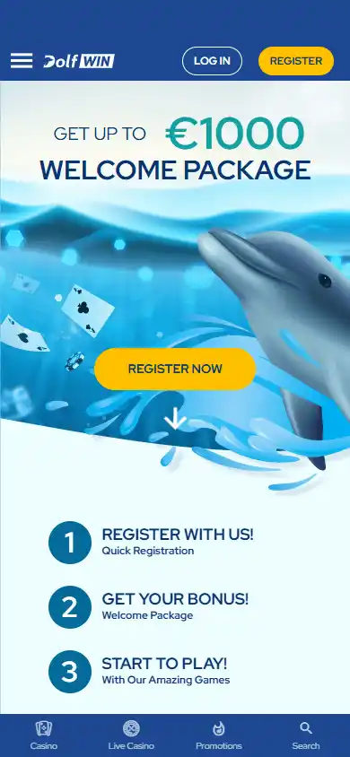 Dolfwin Casino screenshot 4