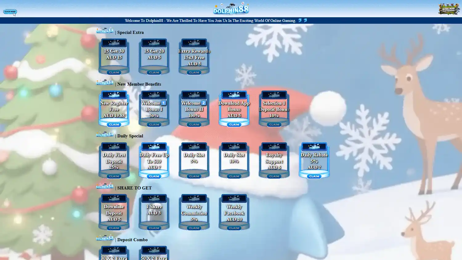 Dolphin88 Casino screenshot 2