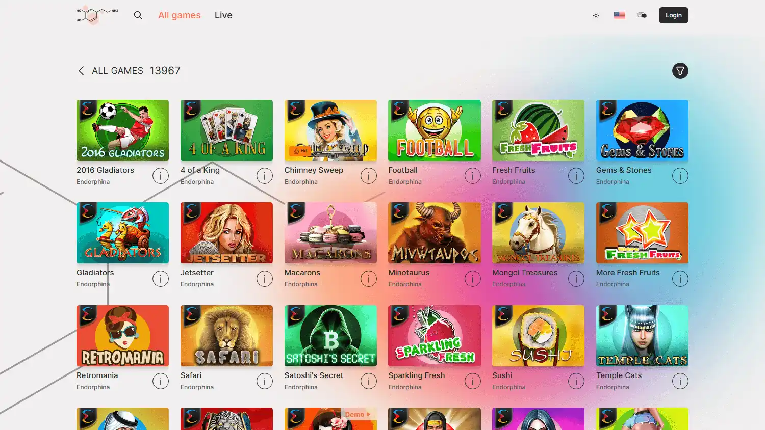 Dopamine Delivery Casino screenshot 2