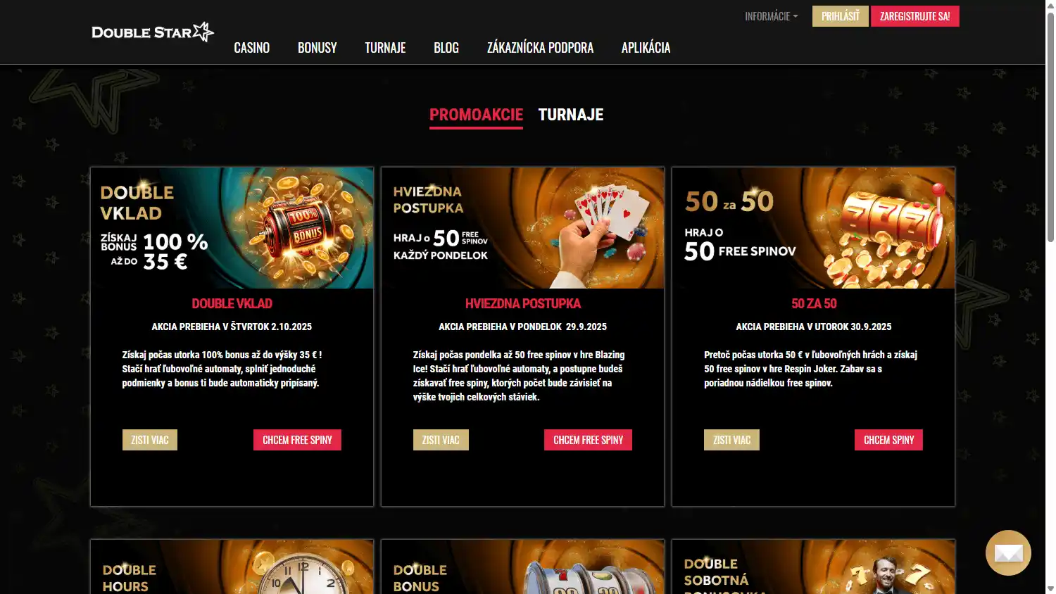 Double Star Casino screenshot 3