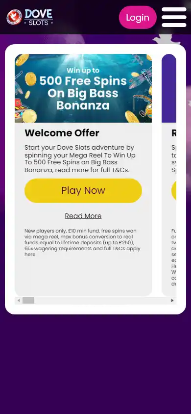 Dove Slots Casino IE screenshot 7