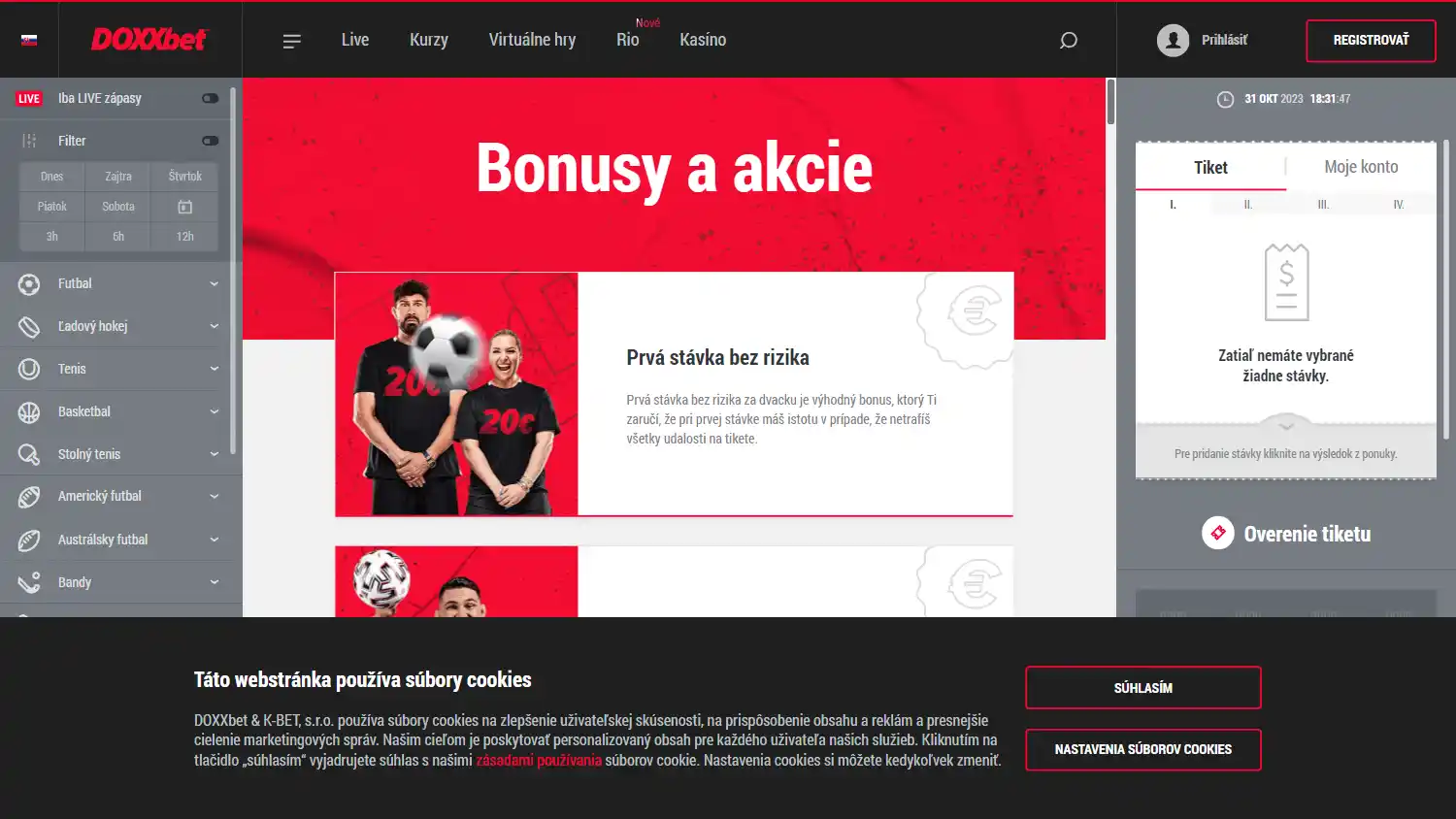DOXXbet Casino screenshot 4