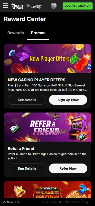 DraftKings Casino screenshot 6