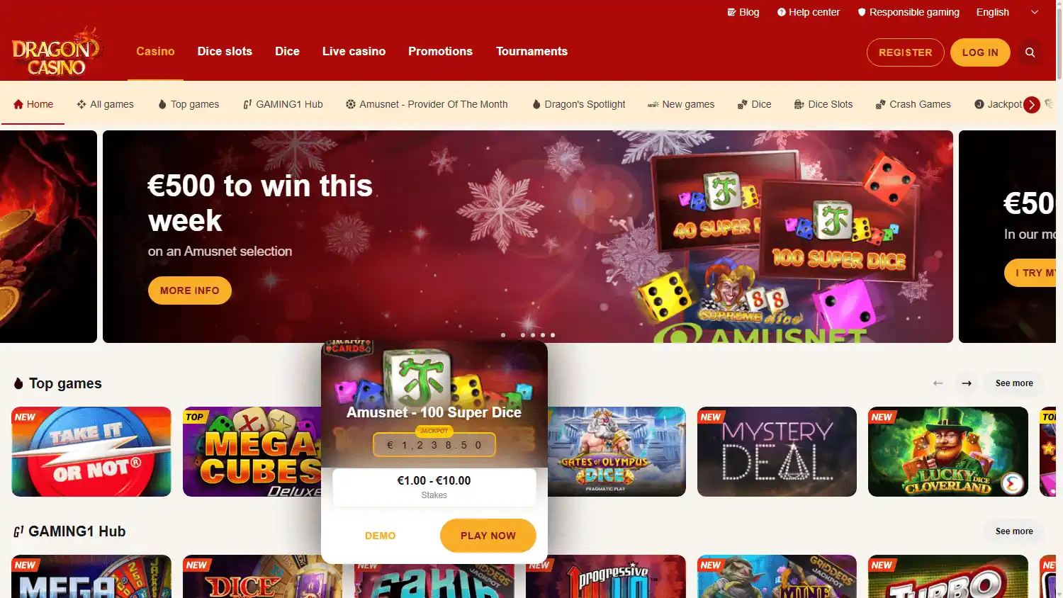 Dragon Casino screenshot 1