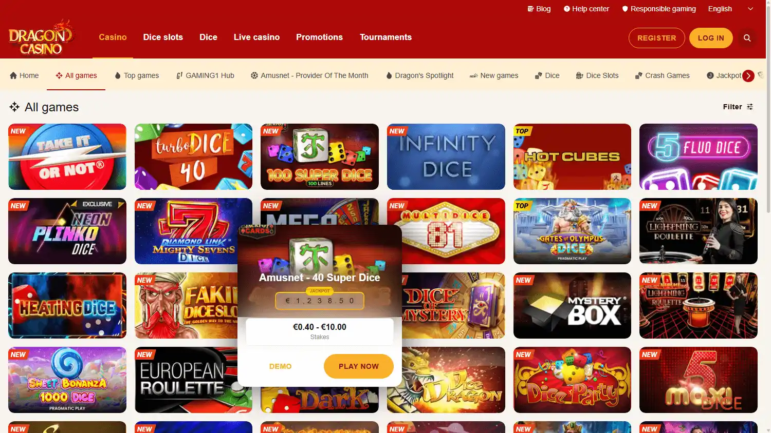 Dragon Casino screenshot 2