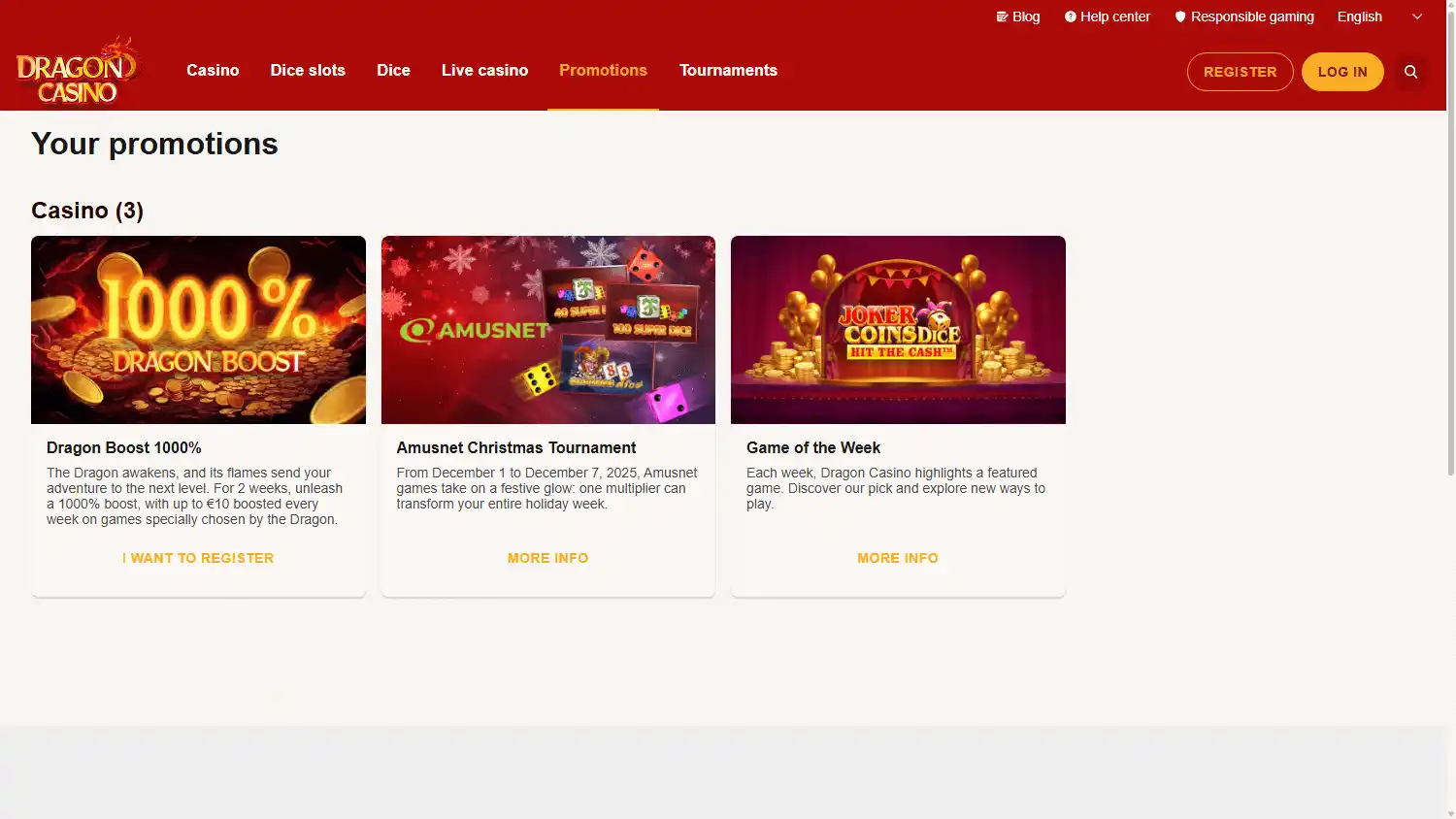 Dragon Casino screenshot 3