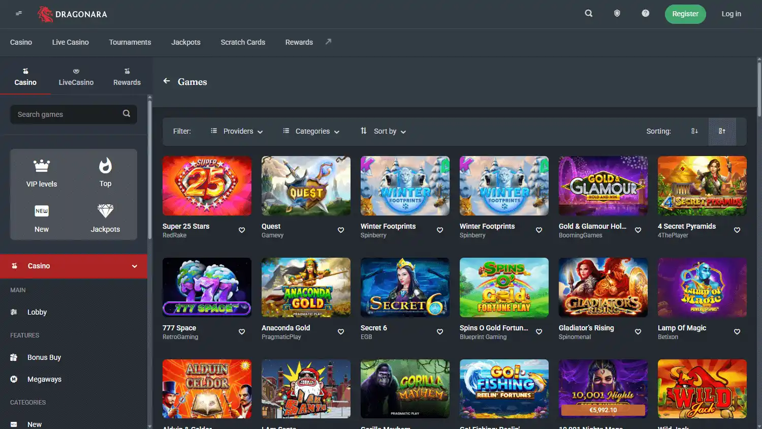 Dragonara Casino screenshot 2