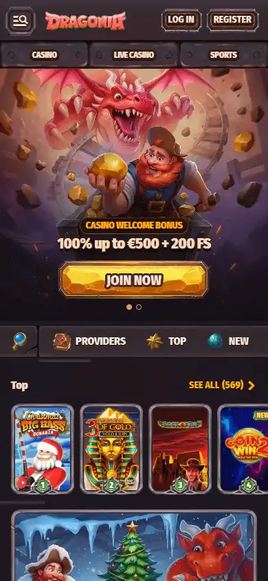 Dragonia Casino screenshot 4