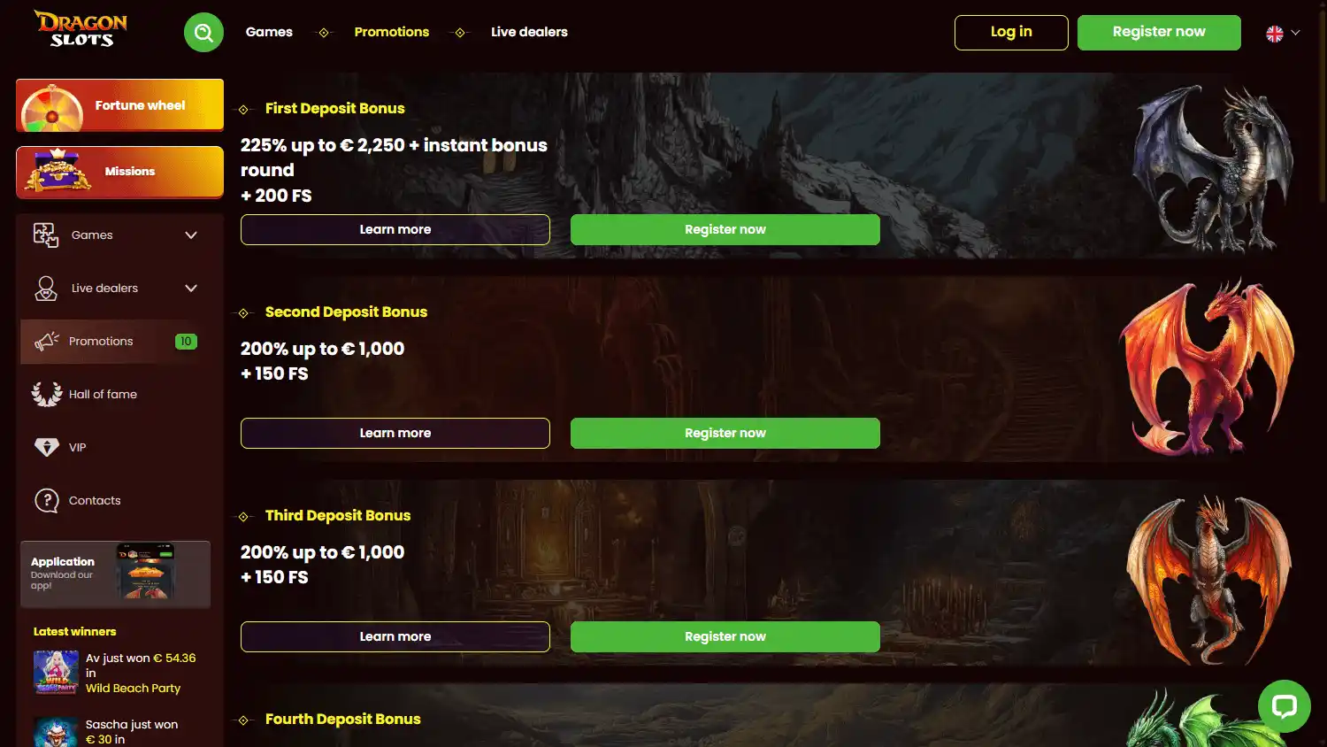 DragonSlots Casino screenshot 3
