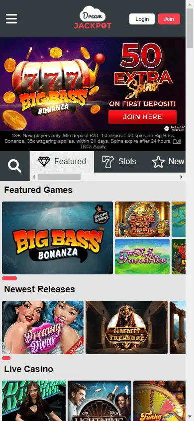 Dream Jackpot Casino screenshot 4