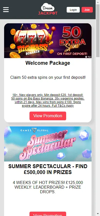 Dream Jackpot Casino screenshot 7