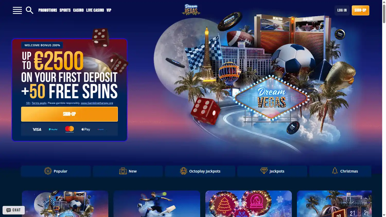 Dream Vegas Casino screenshot 1