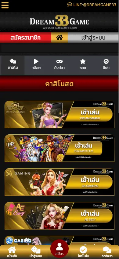 DreamGame33 Casino screenshot 5