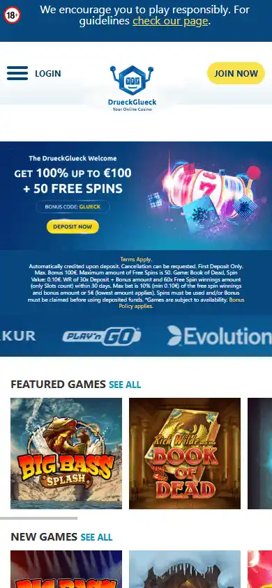DrueckGlueck Casino screenshot 4