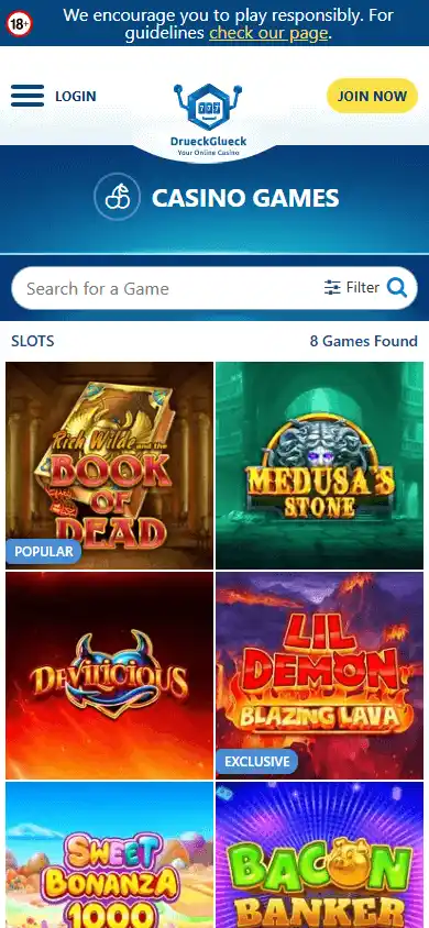 DrueckGlueck Casino screenshot 6