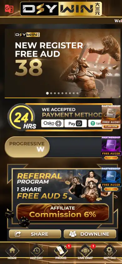 DSYWIN AU Casino screenshot 5