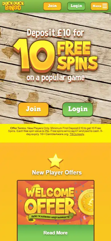 Duck Duck Bingo Casino screenshot 4