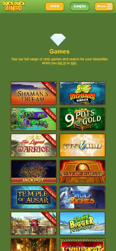 Duck Duck Bingo Casino screenshot 5