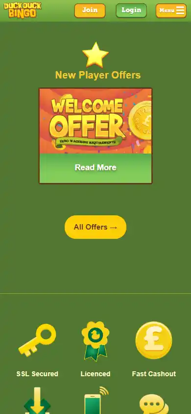 Duck Duck Bingo Casino screenshot 6