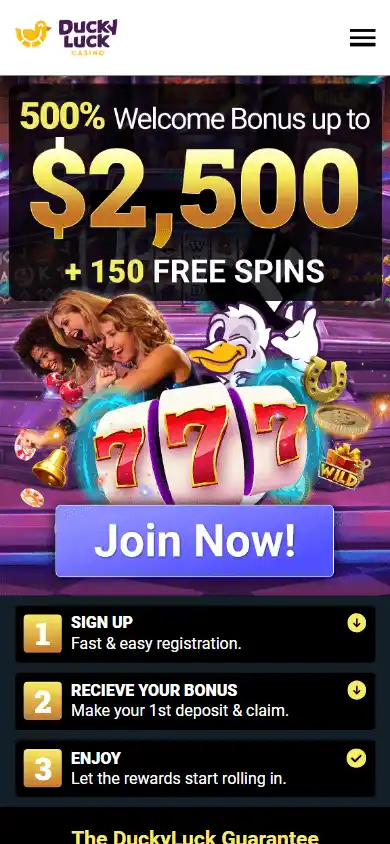 DuckyLuck Casino screenshot 4