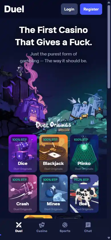 Duel.com Casino screenshot 3
