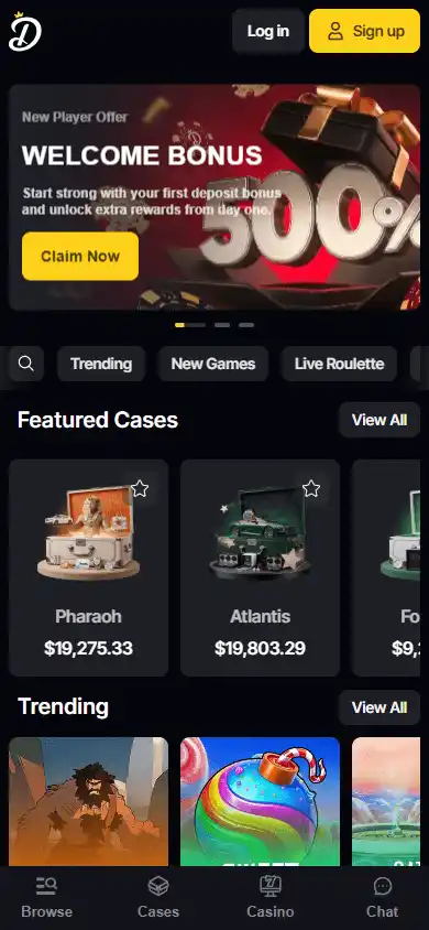 DuelBet Casino screenshot 4
