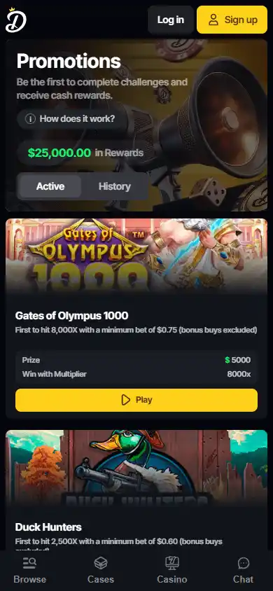 DuelBet Casino screenshot 6