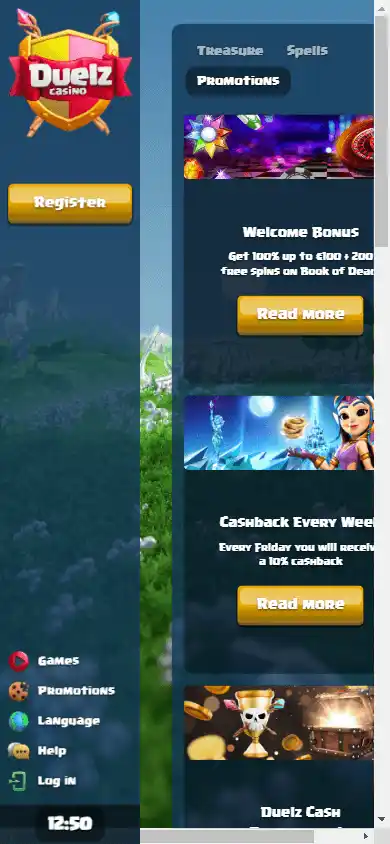 Duelz Casino screenshot 6