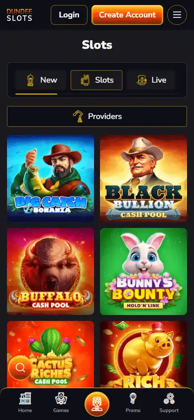 DundeeSlots Casino screenshot 5