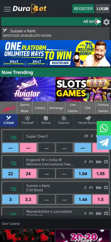 DuraBet Casino screenshot 3