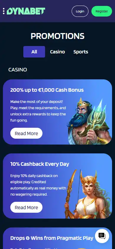 DynaBet Casino screenshot 6