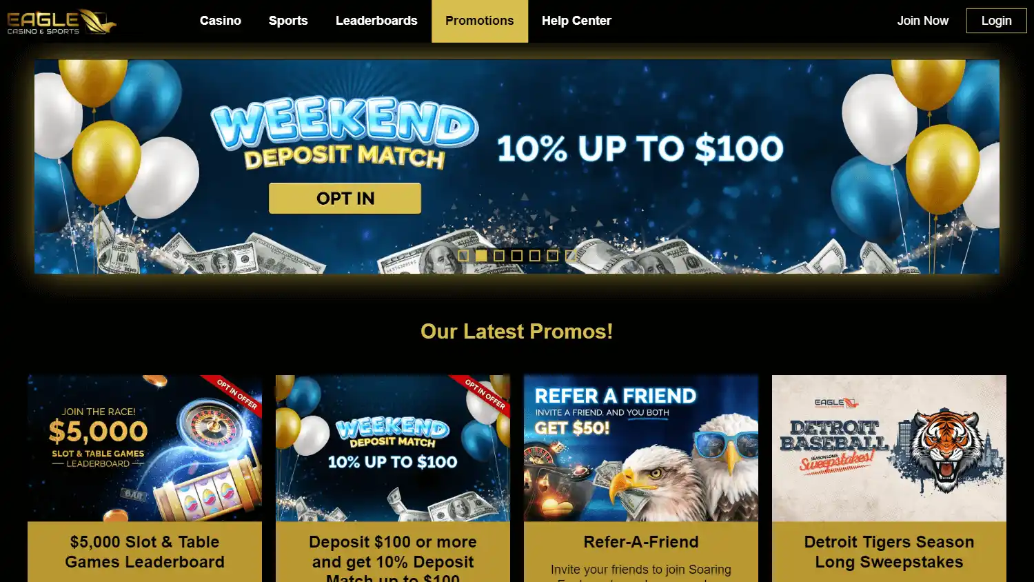 Eagle Casino & Sports screenshot 2
