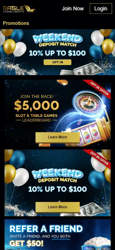 Eagle Casino & Sports screenshot 4