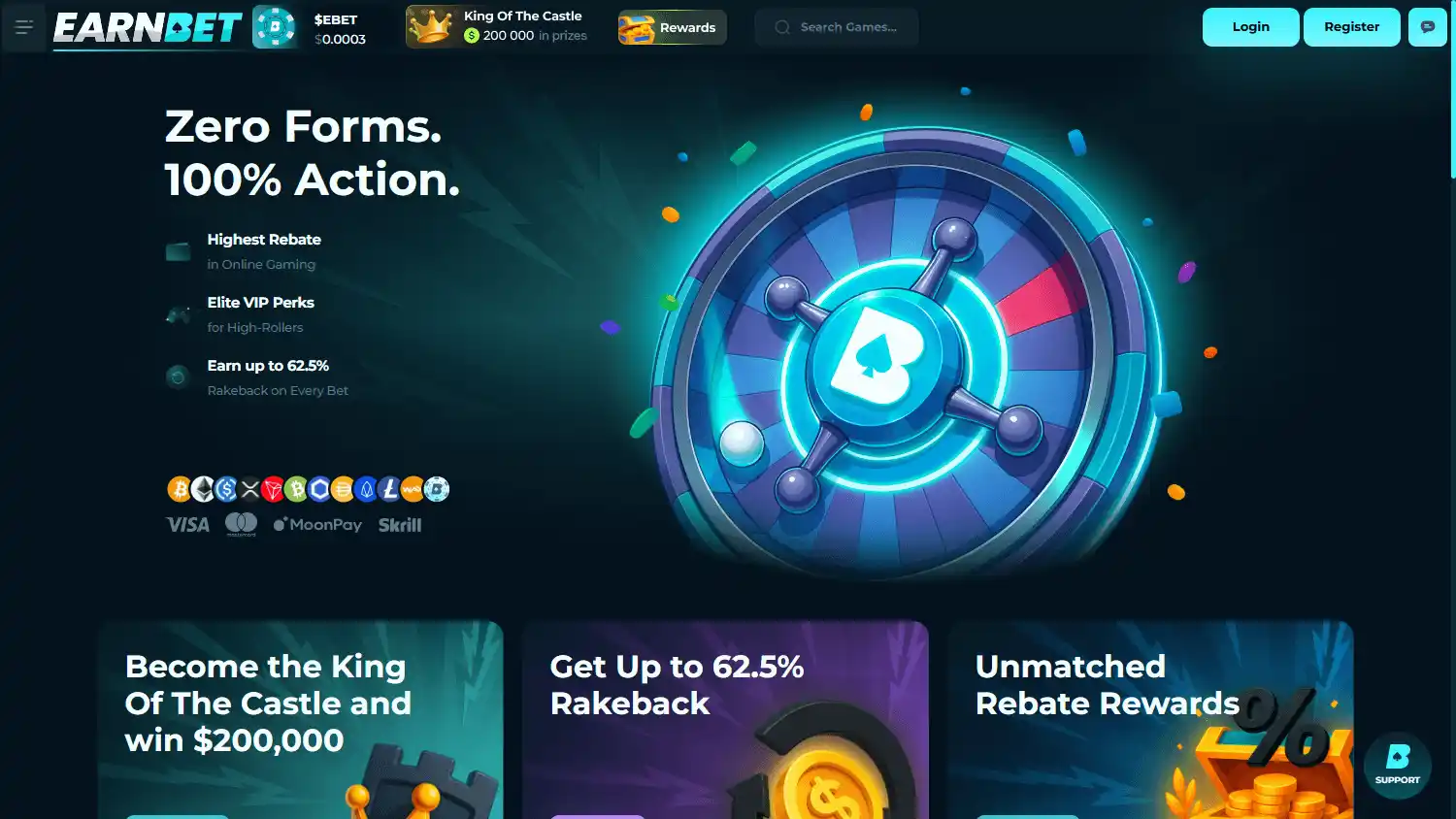 EarnBet Casino screenshot 1