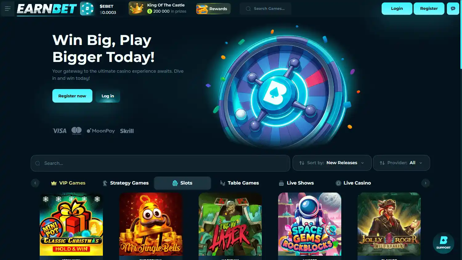 EarnBet Casino screenshot 2