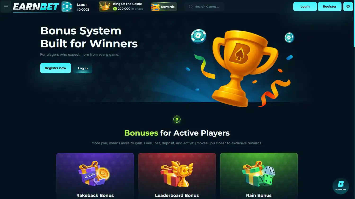 EarnBet Casino screenshot 3