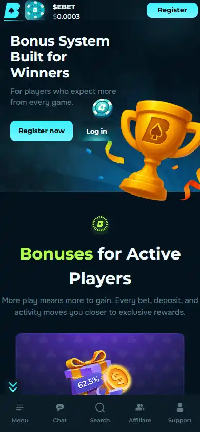 EarnBet Casino screenshot 6