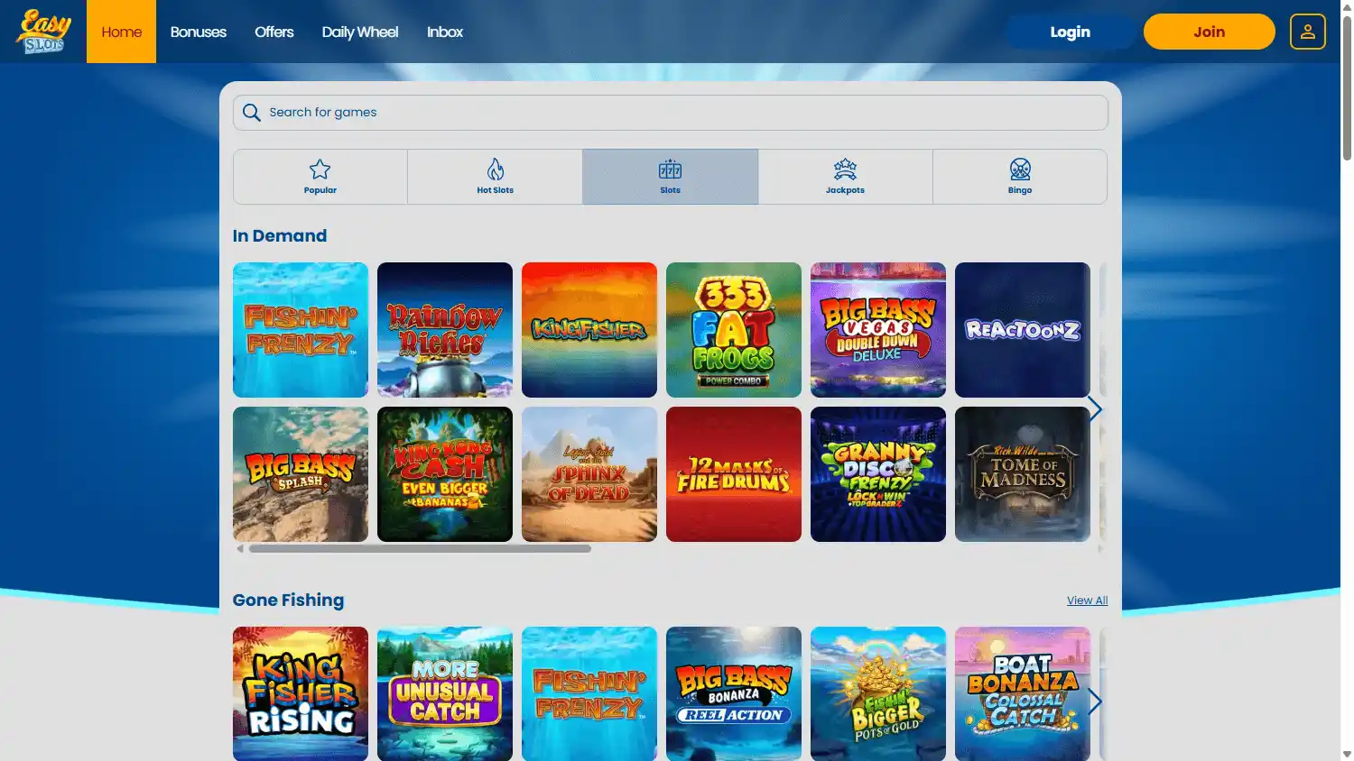 Easy Slots Casino screenshot 2