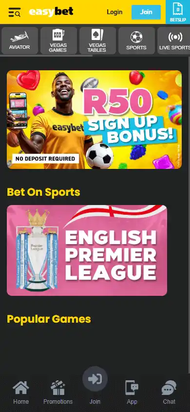 Easybet.co.za Casino screenshot 4