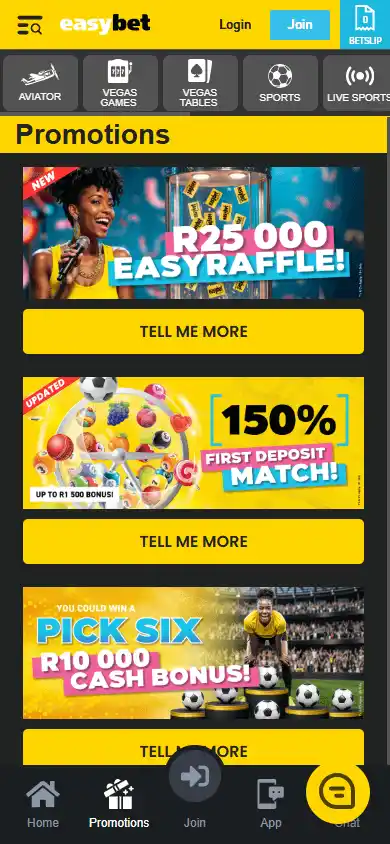 Easybet.co.za Casino screenshot 6