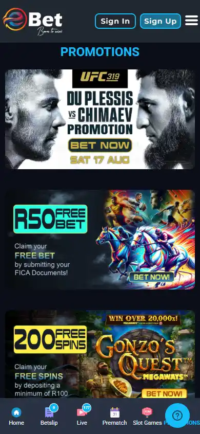 eBet Casino screenshot 7