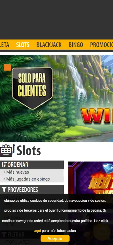 eBingo Casino screenshot 5