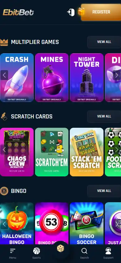 EbitBet Casino screenshot 5