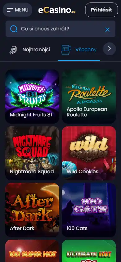 eCasino.cz screenshot 5