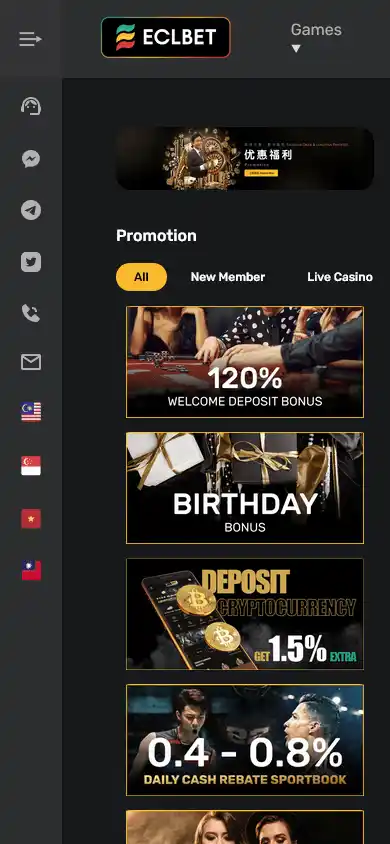 ECLBET Casino VT screenshot 4