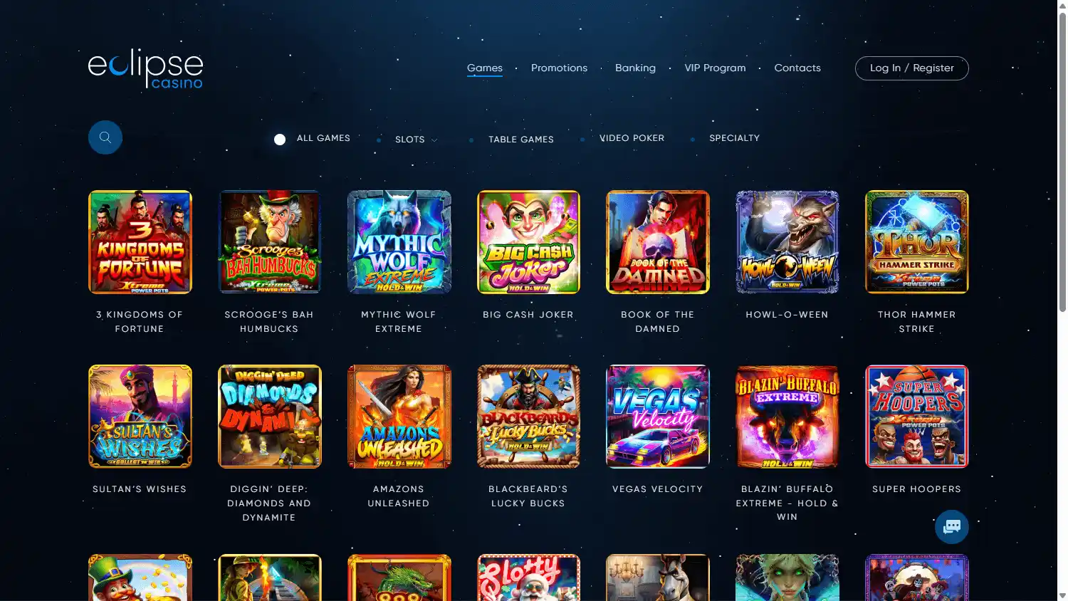 Eclipse Casino screenshot 2