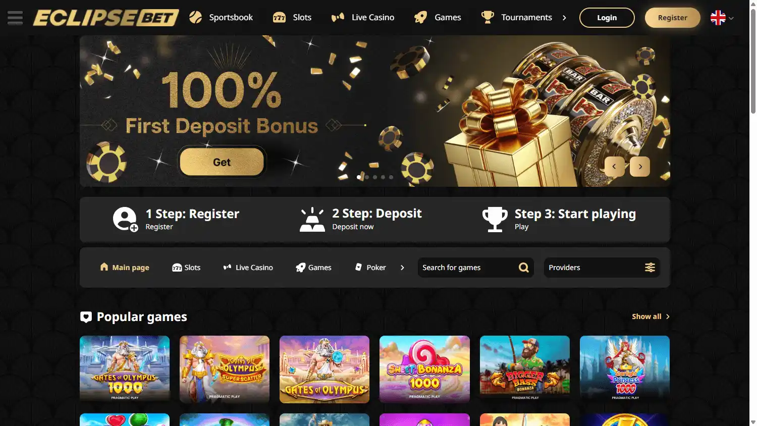 ECLIPSEBET Casino screenshot 1