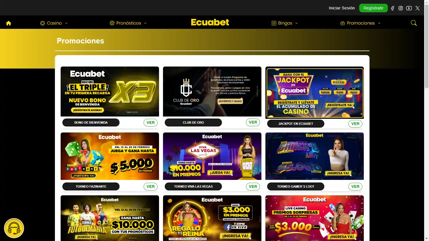 Ecuabet Casino screenshot 3