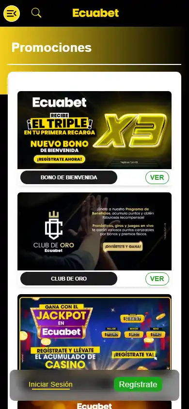Ecuabet Casino screenshot 6